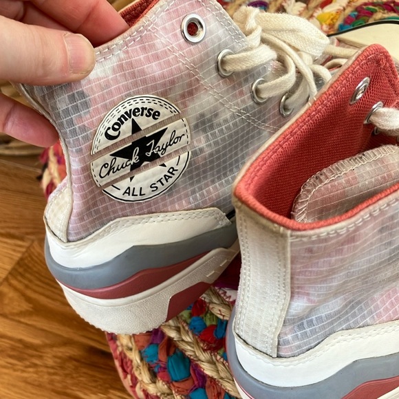 Converse High-Top Sneakers - Pink and Red - Picture 4 of 8